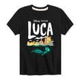 thumbnail image 1 of Luca -  Coastal Sea Monster - Toddler And Youth Short Sleeve Graphic T-Shirt, 1 of 5