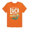 thumbnail image 1 of Luca -  Coastal Sea Monster - Toddler And Youth Short Sleeve Graphic T-Shirt, 1 of 5