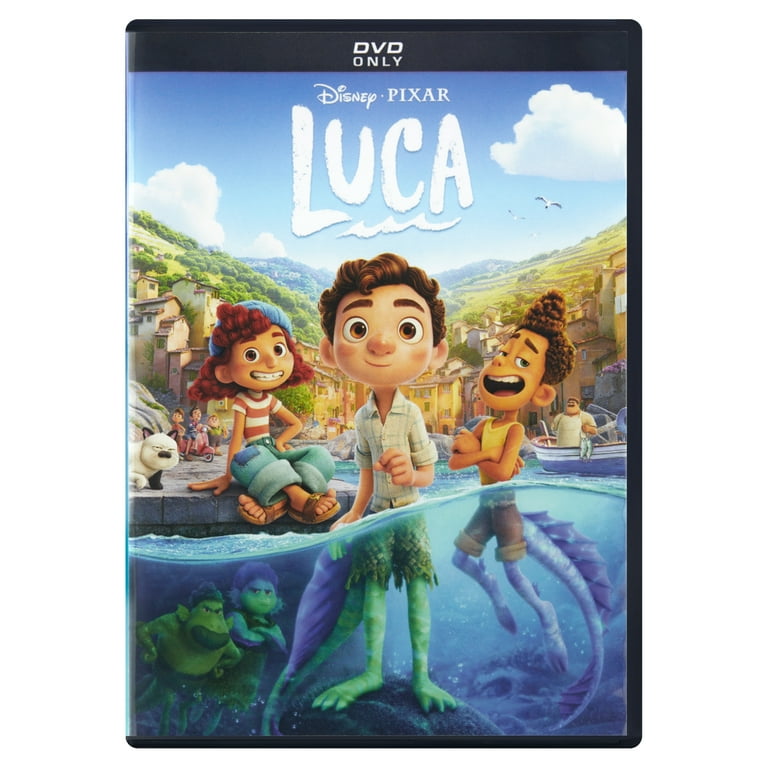 Disney Pixar's Luca (DVD) - Kids & Family Adventure Movie