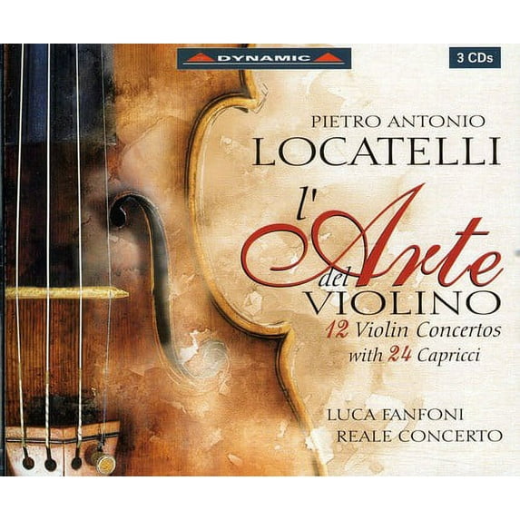 Luca Fanfoni - L'arte Del Violino (1733) - Music & Performance - CD