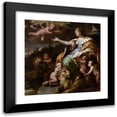 thumbnail image 1 of Luca Giordano 15x15 Black Modern Framed Museum Art Print Titled - Allegory of Magnanimity (About 1670), 1 of 5