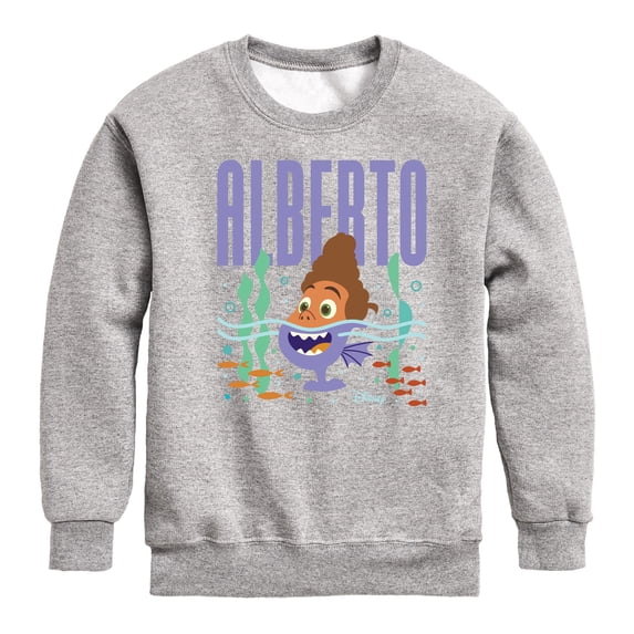Luca - Half Human Half Sea Monster Alberto - Toddler And Youth Crewneck Fleece Sweatshirt