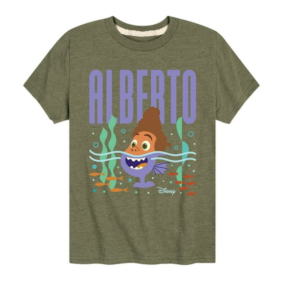 Luca - Half Human Half Sea Monster Alberto  - Toddler And Youth Short Sleeve Graphic T-Shirt