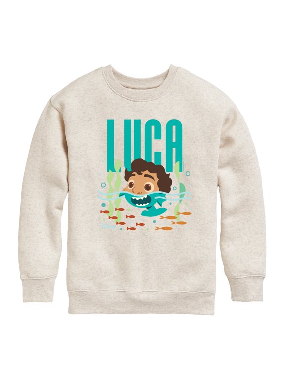 Luca - Boys' Graphic Long Sleeve Fleece Sweatshirt