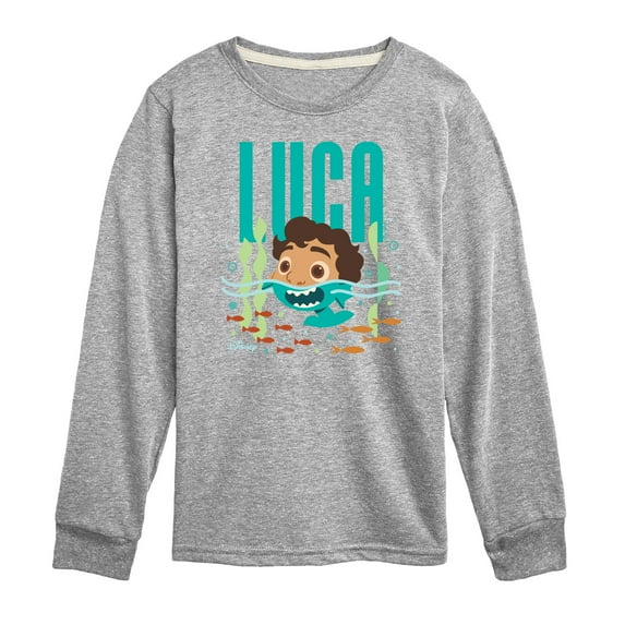 Luca - Half Human Half Sea Monster Luca - Toddler And Youth Long Sleeve Graphic T-Shirt