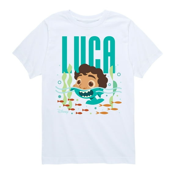 Luca - Half Human Half Sea Monster Luca - Toddler And Youth Short Sleeve Graphic T-Shirt