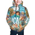 Luca Kids' Hoodie 3d Print Sweatshirt Soft Pullover Hooded With Big Pockets For Boys Or Girls