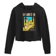 thumbnail image 1 of Luca - La Grande Corsa Postcard - Juniors Cropped Pullover Hoodie, 1 of 5