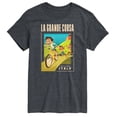 thumbnail image 1 of Luca - La Grande Corsa Postcard - Men's Short Sleeve Graphic T-Shirt, 1 of 5