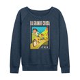 thumbnail image 1 of Luca - La Grande Corsa Postcard - Women's Lightweight French Terry Long Sleeve Shirt, 1 of 5