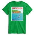 thumbnail image 1 of Luca - Portorosso Italy Postcard - Men's Short Sleeve Graphic T-Shirt, 1 of 5