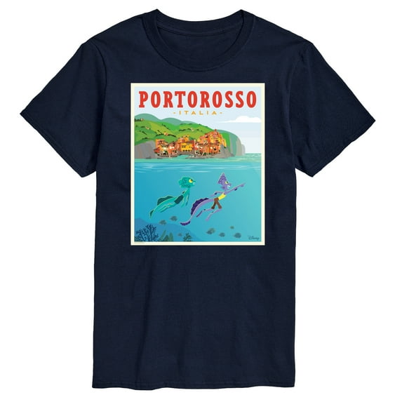 Luca - Portorosso Italy Postcard - Men's Short Sleeve Graphic T-Shirt