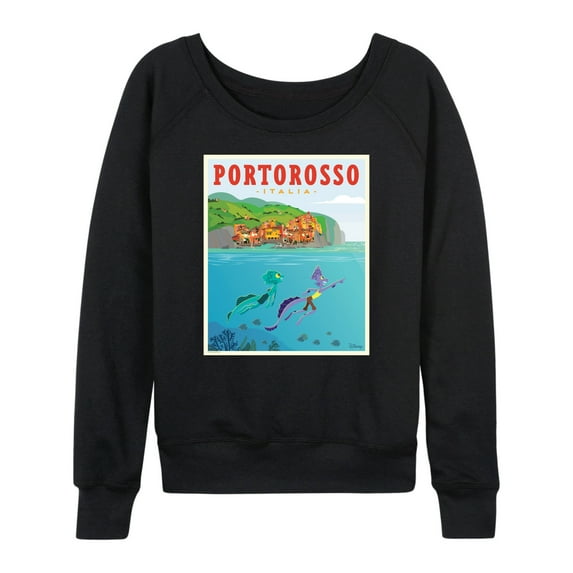 Luca - Portorosso Italy Postcard - Women's Lightweight French Terry Long Sleeve Shirt