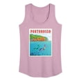 thumbnail image 1 of Luca - Portorosso Italy Postcard - Women's Racerback Tank Top, 1 of 5
