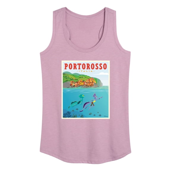 Luca - Portorosso Italy Postcard - Women's Racerback Tank Top