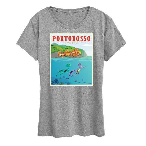 Luca - Portorosso Italy Postcard - Women's Short Sleeve Graphic T-Shirt