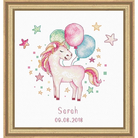 Luca-S B1149 Unicorn - Cross Stitch Kit