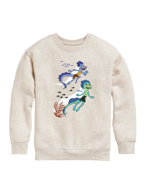 Luca - Boys' Graphic Long Sleeve Fleece Sweatshirt