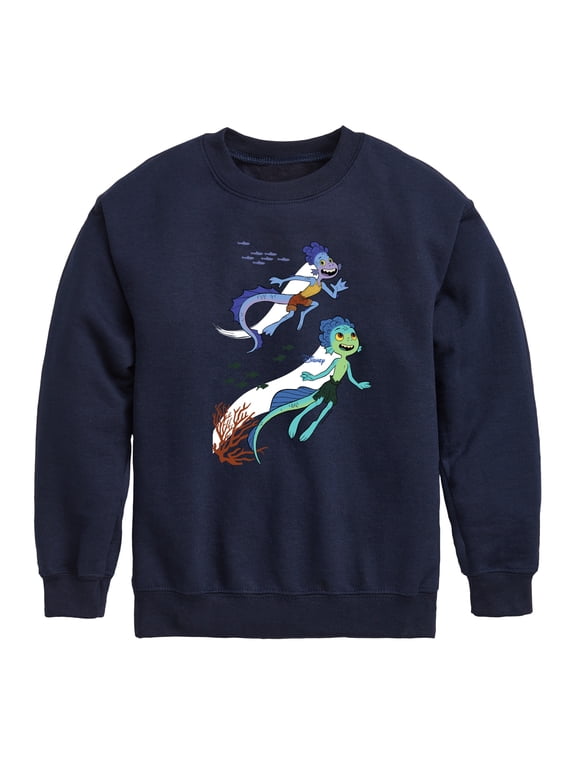 Luca - Boys' Graphic Long Sleeve Fleece Sweatshirt