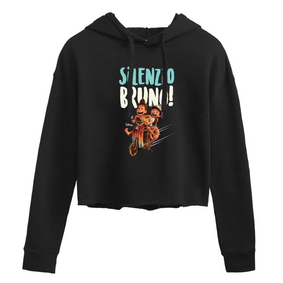 Luca - Silenzio Bruno - Juniors Cropped Pullover Hoodie