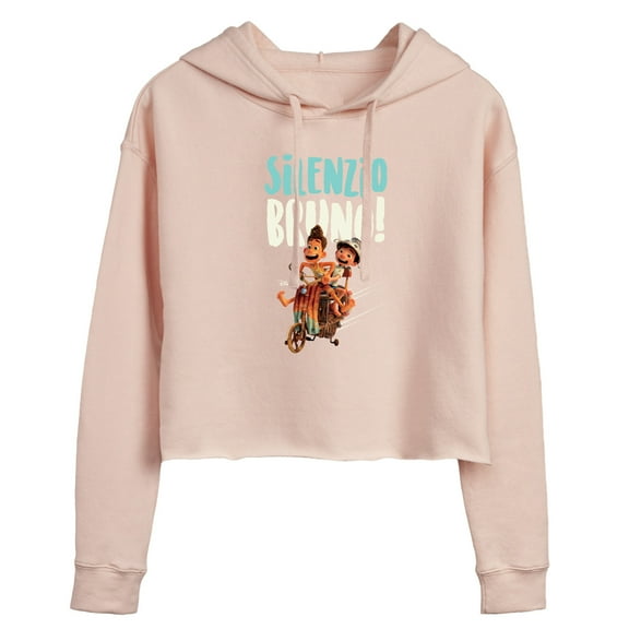 Luca - Silenzio Bruno - Juniors Cropped Pullover Hoodie