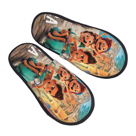 Luc Slippers for Women Men Cotton Home Slippers Soft Fleece for Indoor Outdoor