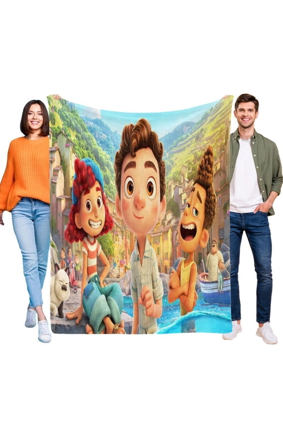 Luca Throw Blanket Gifts for Fans Lover Girls Boys Women Present Hoodie Him Bed 30"x40"