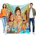 thumbnail image 1 of Luca Throw Blanket Gifts for Fans Lover Girls Boys Women Present Hoodie Him Bed 50"x60", 1 of 6