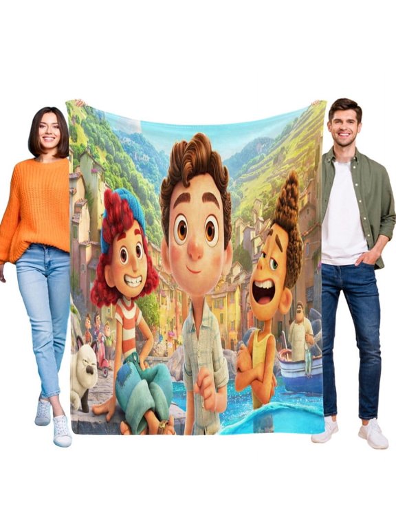Luca Throw Blanket Gifts for Fans Lover Girls Boys Women Present Hoodie Him Bed 60"x80"