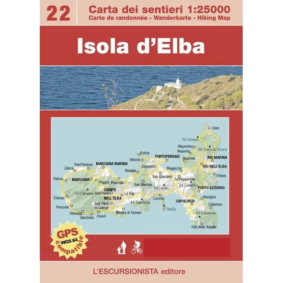 Luca Zavatta,O. Isola d'Elba. Grande travrse de l'Ile d'Elbe. Con carta escursion (Paperback)