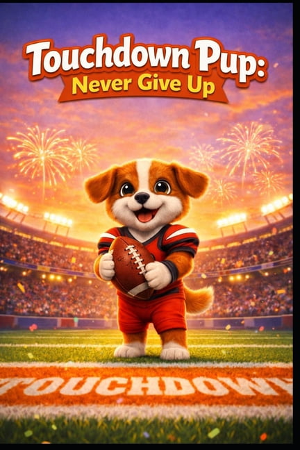Luca's Kids Adventures Series. Touchdown Pup.: Never Give Up., Book 3, (Paperback)