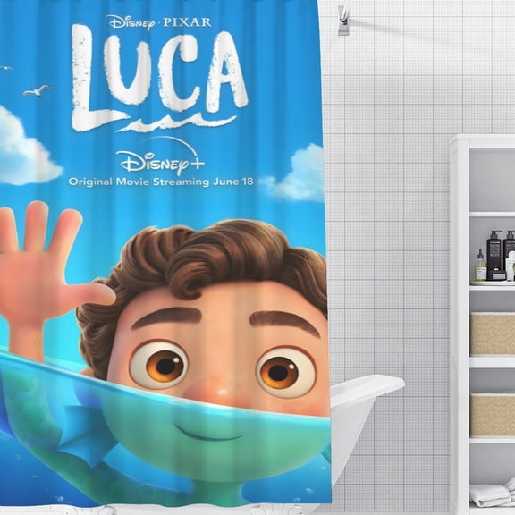 Luca-theme Bathroom Shower Curtain Home Decor,Bath Curtains Durable Waterproof Bath Curtain , Adluts Girls Boys Bathroom Decor House Gifts 60x71inch150cmX180cm