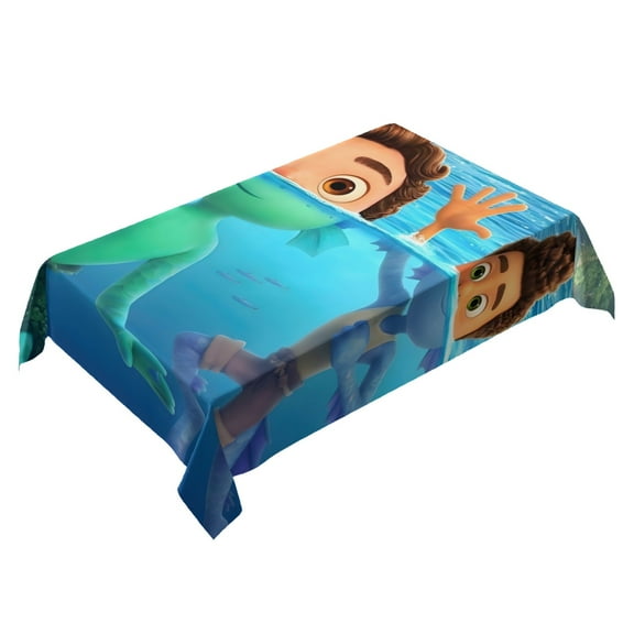 Luca-theme square tablecloth has an iconic print, fits most tables, and is easy to care for perfect gifts for fans friends and family55" x 71"140*180cm