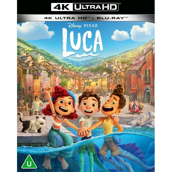 Luca (4K Ultra HD) Jacob Tremblay Jack Dylan Grazer Emma Berman Saverio Raimondo Maya Rudolph