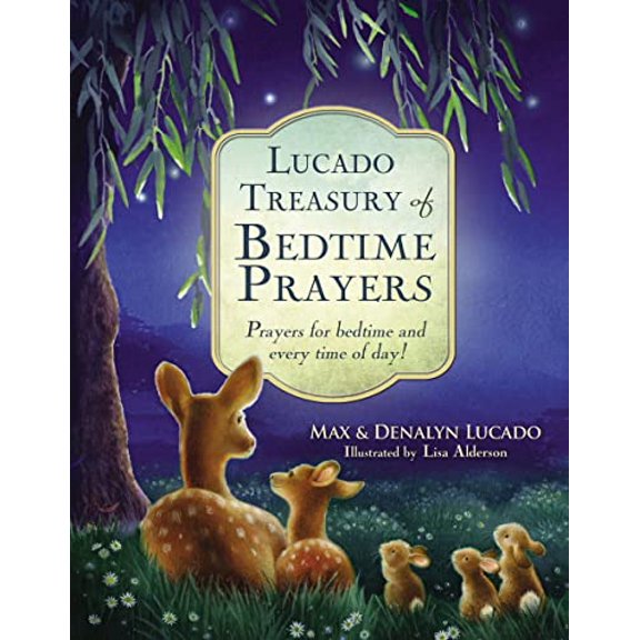 Pre-Owned Lucado Treasury of Bedtime Prayers: Prayers for Bedtime and Every Time of Day! (Hardcover) 0718016319 9780718016319