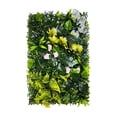 thumbnail image 1 of Lucahom Artificial Hedge Fence, Expandable Faux Leaf Screen Panel, Plastic Faux Greenery Wall, Decorative Plant Privacy Fence for Balcony Garden Patio Indoor Outdoor, 24 x 16 in, 1 of 6