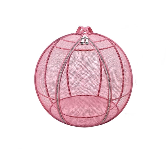 Lucahom Outdoor Cat Exercise Ball, Breathable Interactive Rolling Toy for Indoor & Outdoor Play, Foldable Mesh Rolling Cat Playpen Ball for Exercise & Enrichment