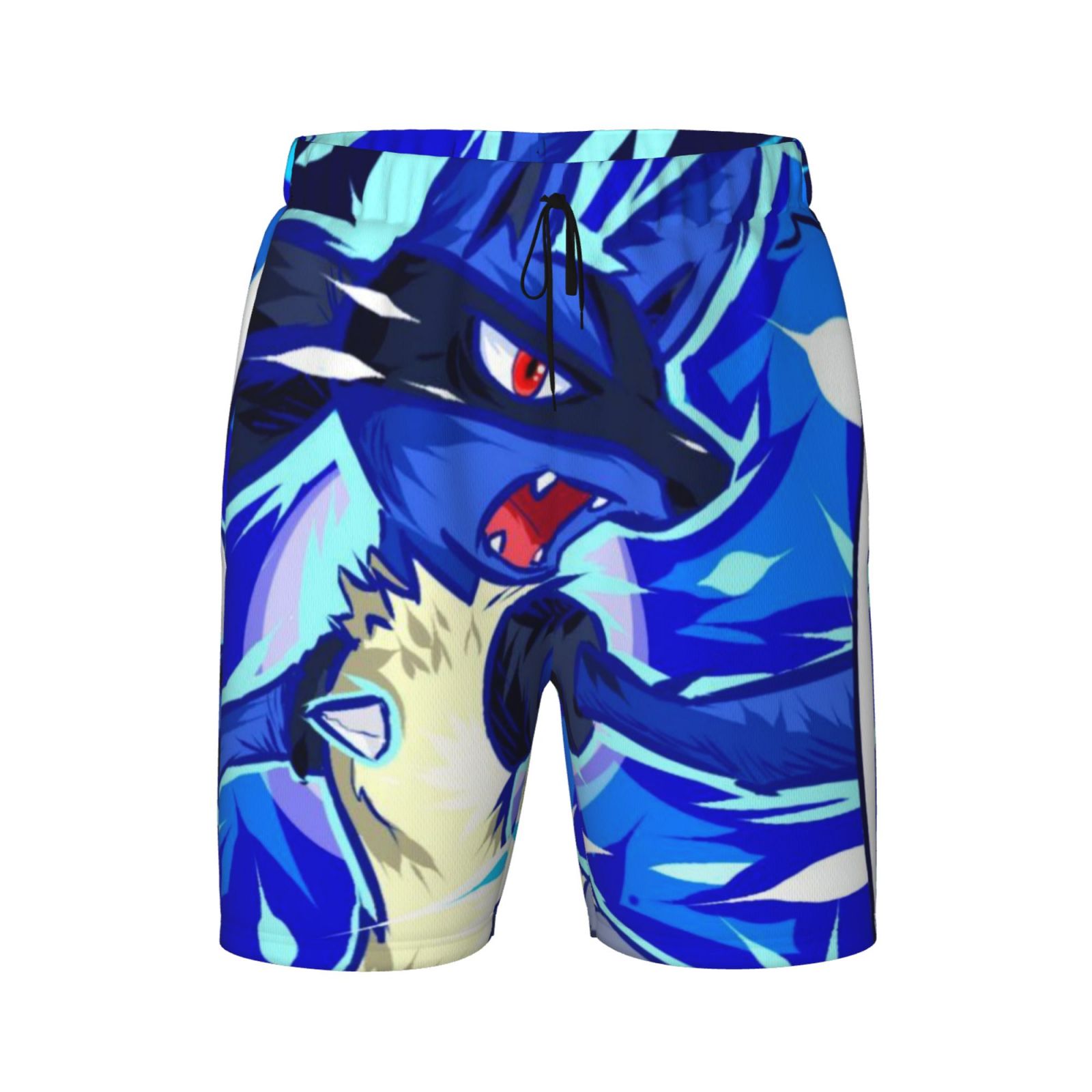 Lucario Boys Swim Trunks With Boxer Brief Liner Compression Boy Bathing ...