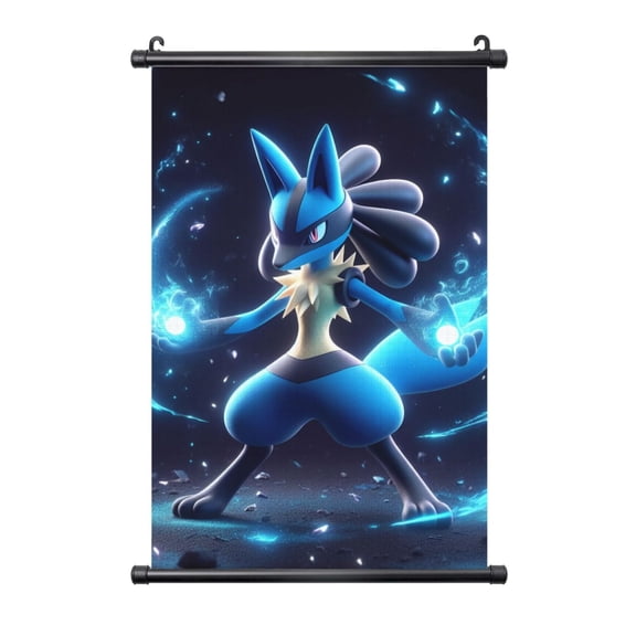 Poster Plastic Shaft Wall Hanging Banner Painting Canvas Artwork Wall Art Scroll Hanger Decor For Home Office 16"X24"