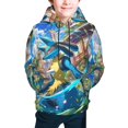 thumbnail image 1 of Youth Cartoon Hoodie Fashion Long Sleeve Kids Pullover Coat Casual Hoody Hooded Sweatshirts for Boys Girls, 1 of 8