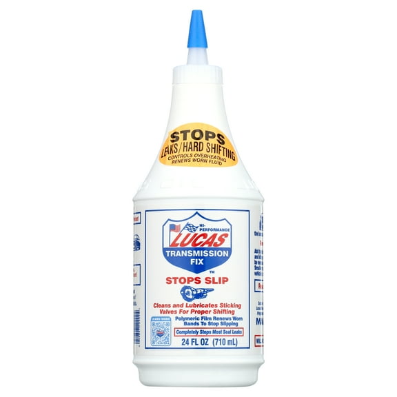 Lucas 10009 Transmission Fix Automotive Performance Additive 24 Ounce - Stops Transmission Slips