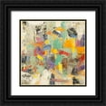 thumbnail image 1 of Lucas 12x12 Black Ornate Wood Framed with Double Matting Museum Art Print Titled - Rivoluzione colorata I (detail), 1 of 4