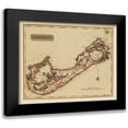 thumbnail image 1 of Lucas 14x12 Black Modern Framed Museum Art Print Titled - Bermuda - Lucas 1823, 1 of 5