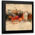 thumbnail image 1 of Lucas 20x20 Black Modern Framed Museum Art Print Titled - Festa II, 1 of 5