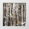 thumbnail image 1 of Lucas 20x20 White Modern Wood Framed Museum Art Print Titled - Bosco II, 1 of 4