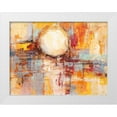 thumbnail image 1 of Lucas 24x19 White Modern Wood Framed Museum Art Print Titled -  Riflessi del tramonto, 1 of 4