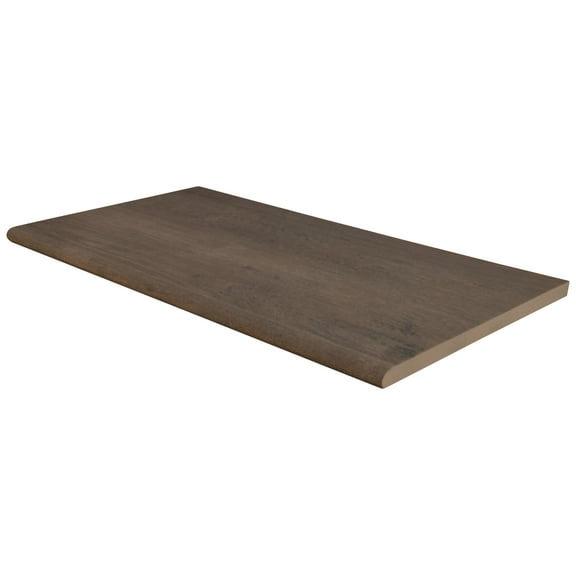 Lucas Betula Brown 13 in. x 24 in. Matte Porcelain Pool Coping (4.33 sq. ft. / case)