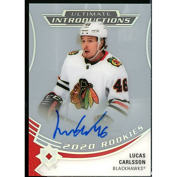 Lucas Carlsson RC 2020 Ultimate Collection Ultimate Introductions Autograph #UI23