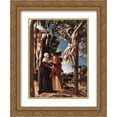 thumbnail image 1 of Lucas Cranach the Elder 2x Matted 20x24 Gold Ornate Framed Art Print 'Crucifixion', 1 of 2
