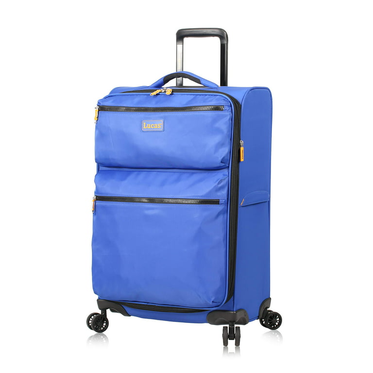 Lucas Designer Luggage Collection - Expandable 24 Inch Softside